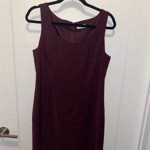 Dar red/maroon dress